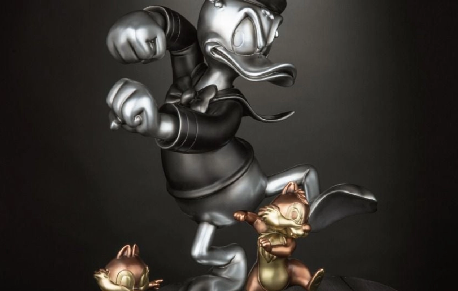 NFT Figure Graffiti Figure Disney Master Craft Donald Duck Special Edition Statue