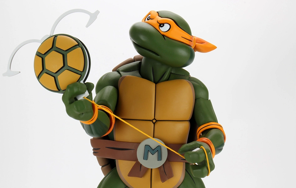Teenage Mutant Ninja Turtles (Cartoon) - Michelangelo 1/4th Scale Action Figure Gothic style
