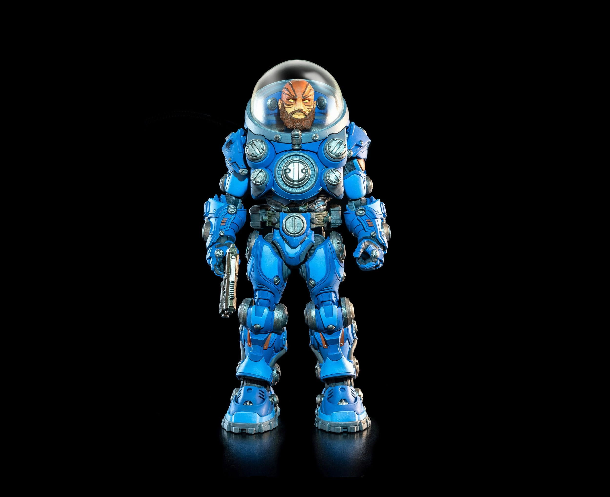 Four Horsemen Studios Cosmic Legions: OxKrewe Book One Thraxxon Vellok Speer (Deluxe) Action Figure Handmade Sculpture Greek Statue