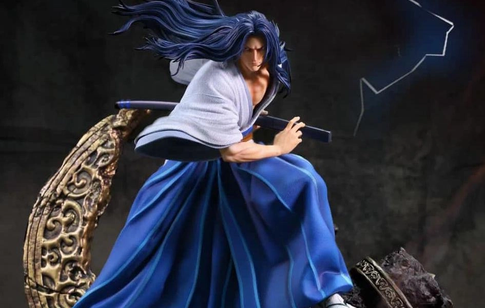 Samurai Shodown - Ukyo Tachibana 1/4 Scale Statue Display Case African Art