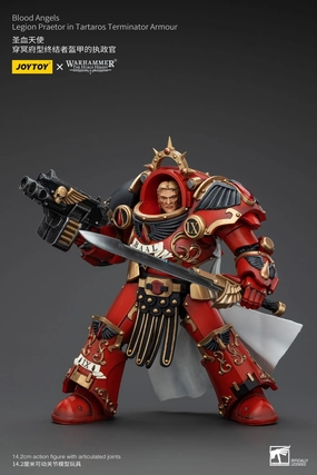 Timeless Treasure Loyal Customer JOYTOY Warhammer The Horus Heresy Blood Angels Legion Praetor in Tartaros Terminator Armour 1/18 Action Figure