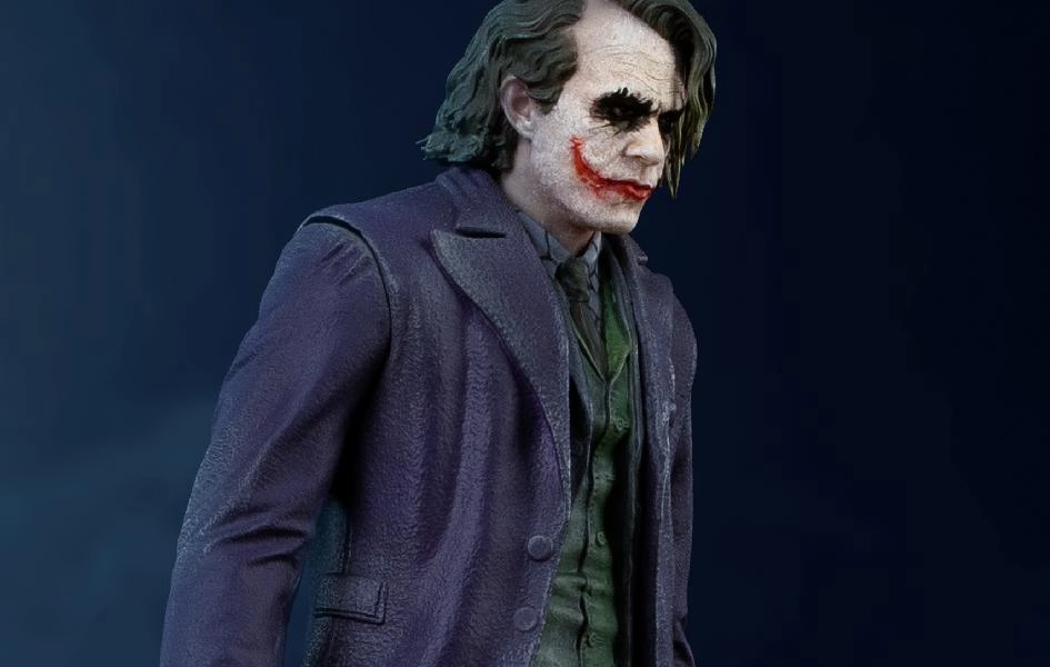 The Dark Knight - The Joker Deluxe Art Scale 1/10 Designer Sculpture