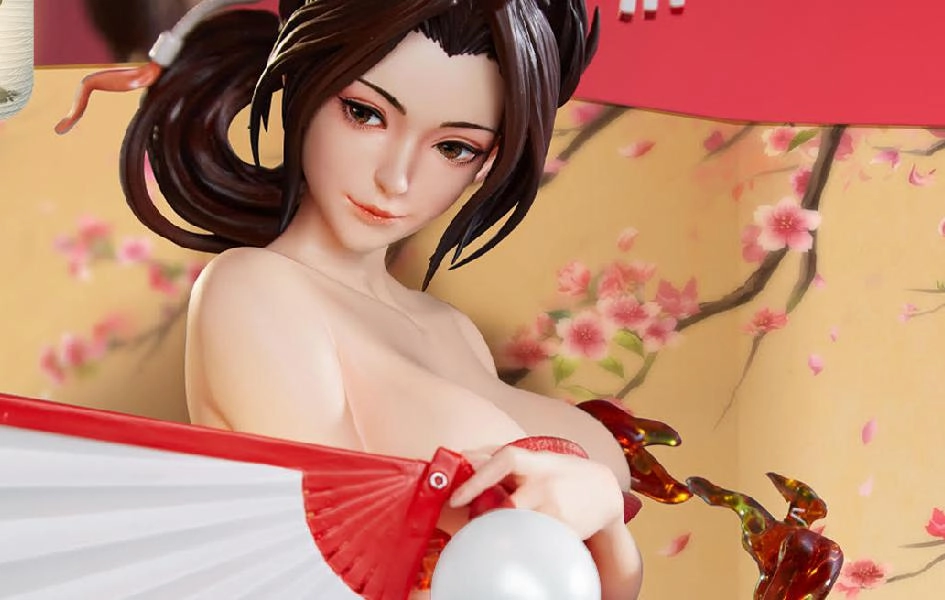 Auction Item Tourist Memorabilia The King of Fighters 2002 Unlimited Match - Mai Shiranui 1/4 Scale Statue