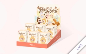 The Monsters - Labubu Have a Seat Vinyl Plush Blind Box Figure Case Car Model Celebrity endorsed