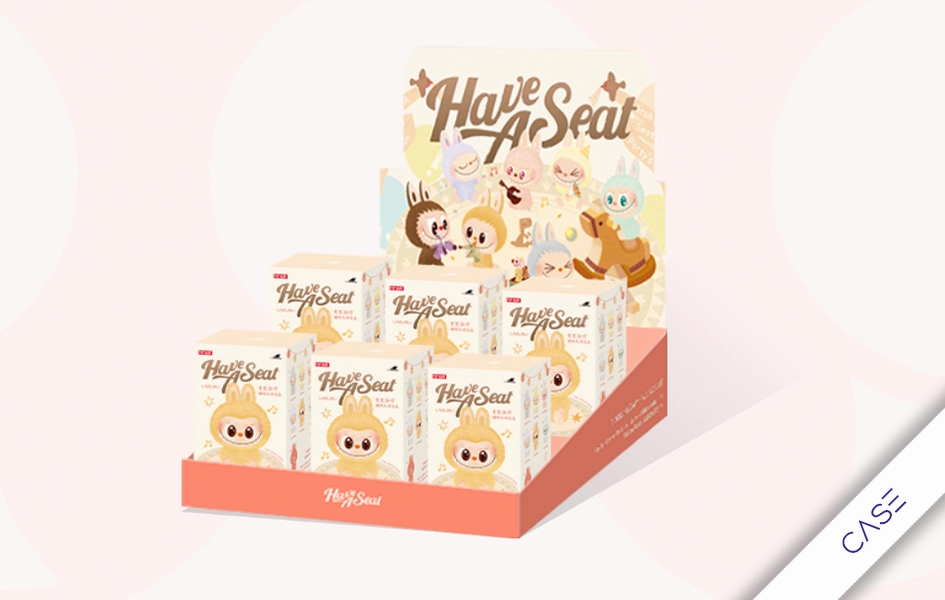 The Monsters - Labubu Have a Seat Vinyl Plush Blind Box Figure Case Car Model Celebrity endorsed