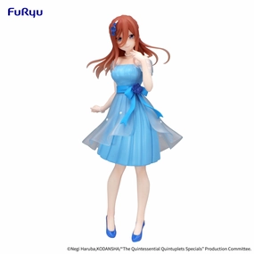 The Quintessential Quintuplets Trio-Try-iT Figure Nakano Miku Pastel Dress ver (rerun) Superhero Figure Folk Art