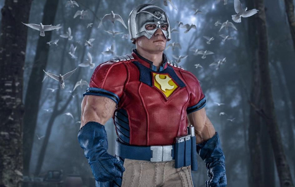 Interchangeable Part Swapable Head The Suicide Squad - Peacemaker BDS Art Scale 1/10