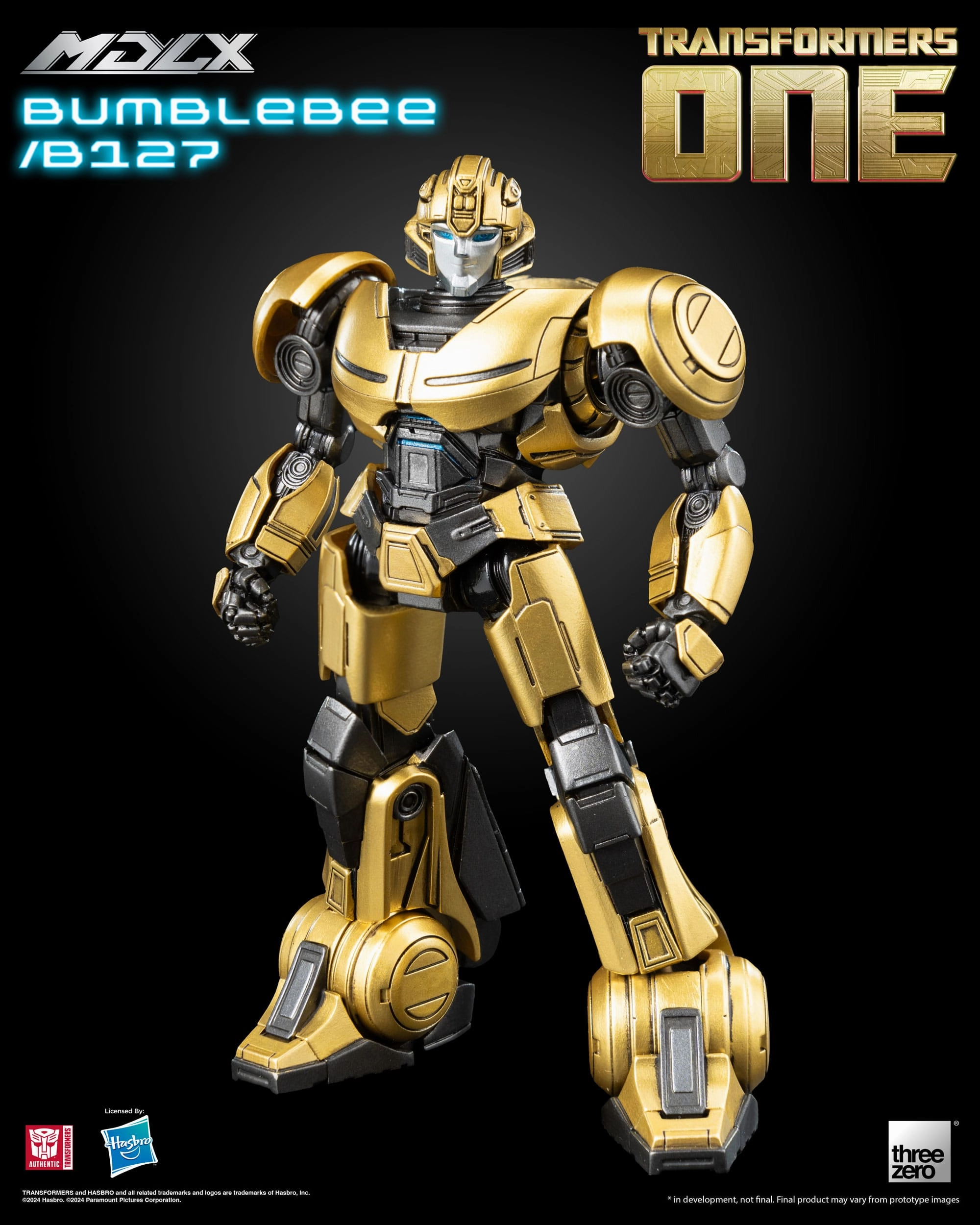 Threezero Transformers One MDLX Bumblebee/B127 Action Figure Diorama Accent