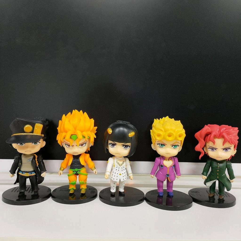 JoJo??s Bizarre Adventure Action Figure Set of 5 (10 cm) |PVC| ?C Anime Collectibles by ShoppingNest PVC Item
