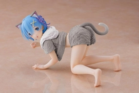 Desktop Cute Figure Rem ( Cat Roomwear Ver ) Renewal Edition Family friendly