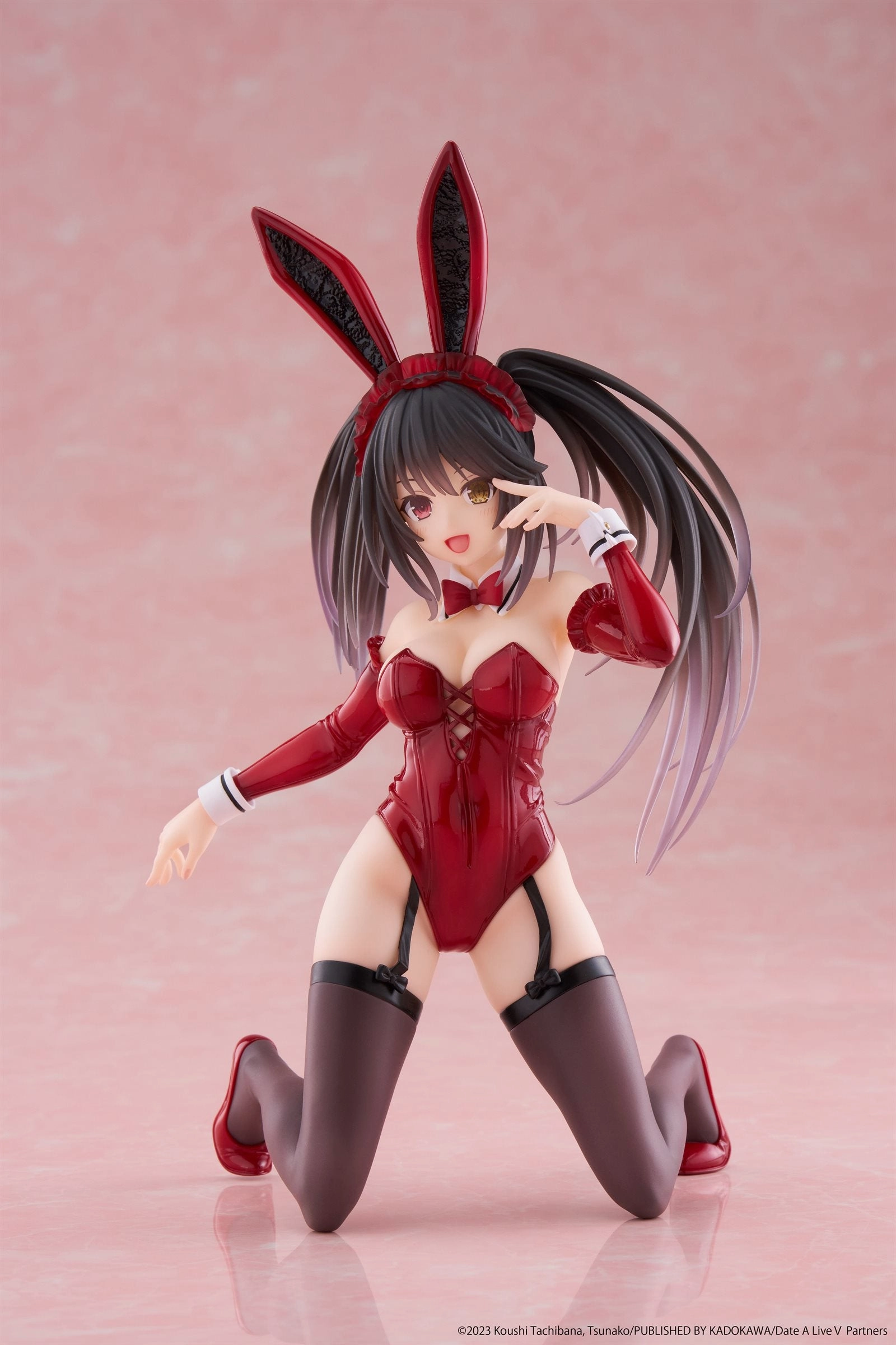 Date A Live V Desktop Cute Figure Kurumi Tokisaki (Bunny Ver) Chibi Object Anime Object