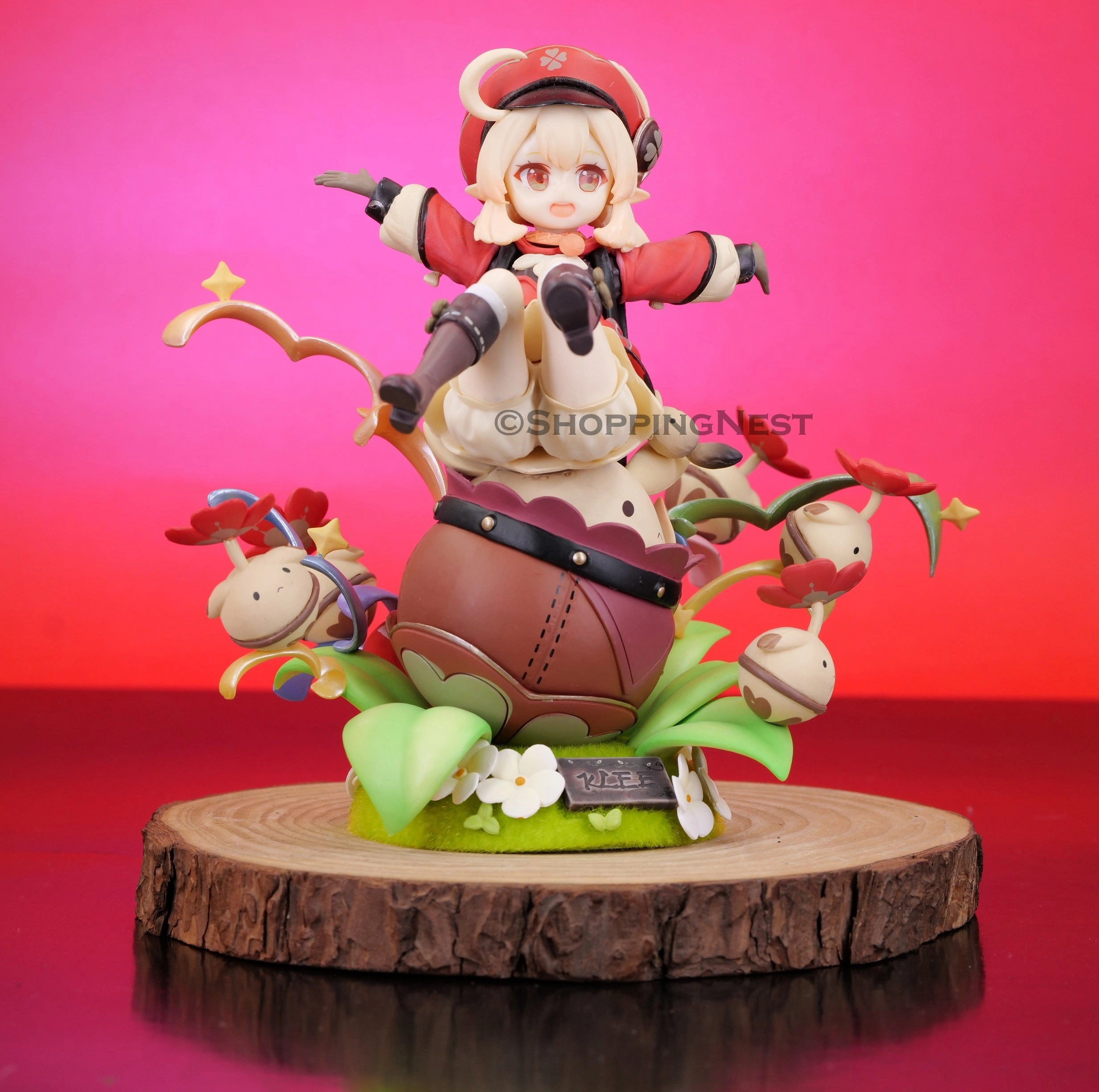 Genshin Impact Klee The Spark Knight Action Figure | 18 Cms | Chibi Character