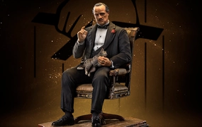 The Godfather - Don Vito Corleone Art Scale 1/10 Collection Item
