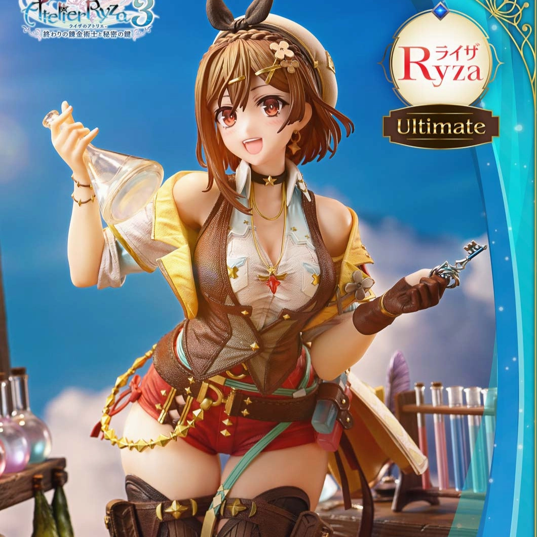 Crystal Figure Industrial Decor Ultimate Premium Masterline Atelier Ryza 3: Alchemist of the End & the Secret Key Ryza Ultimate Version