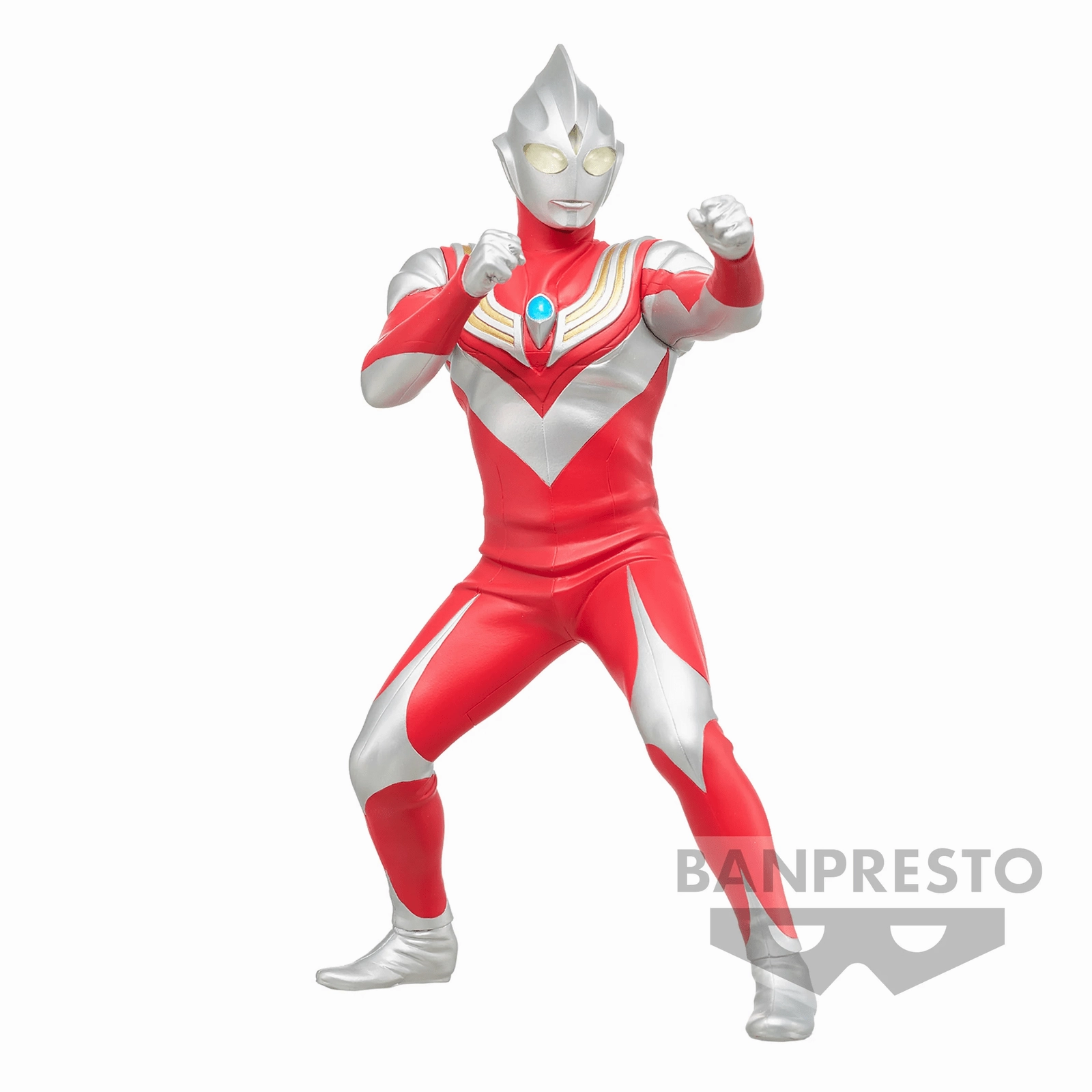 ULTRAMAN TIGA HERO'S BRAVE STATUE FIGURE ULTRAMAN TIGA ( POWER TYPE & TIGA TORNADO )( A: ULTRAMAN TIGA POWER TYPE ) Avid Fan Metaverse Asset