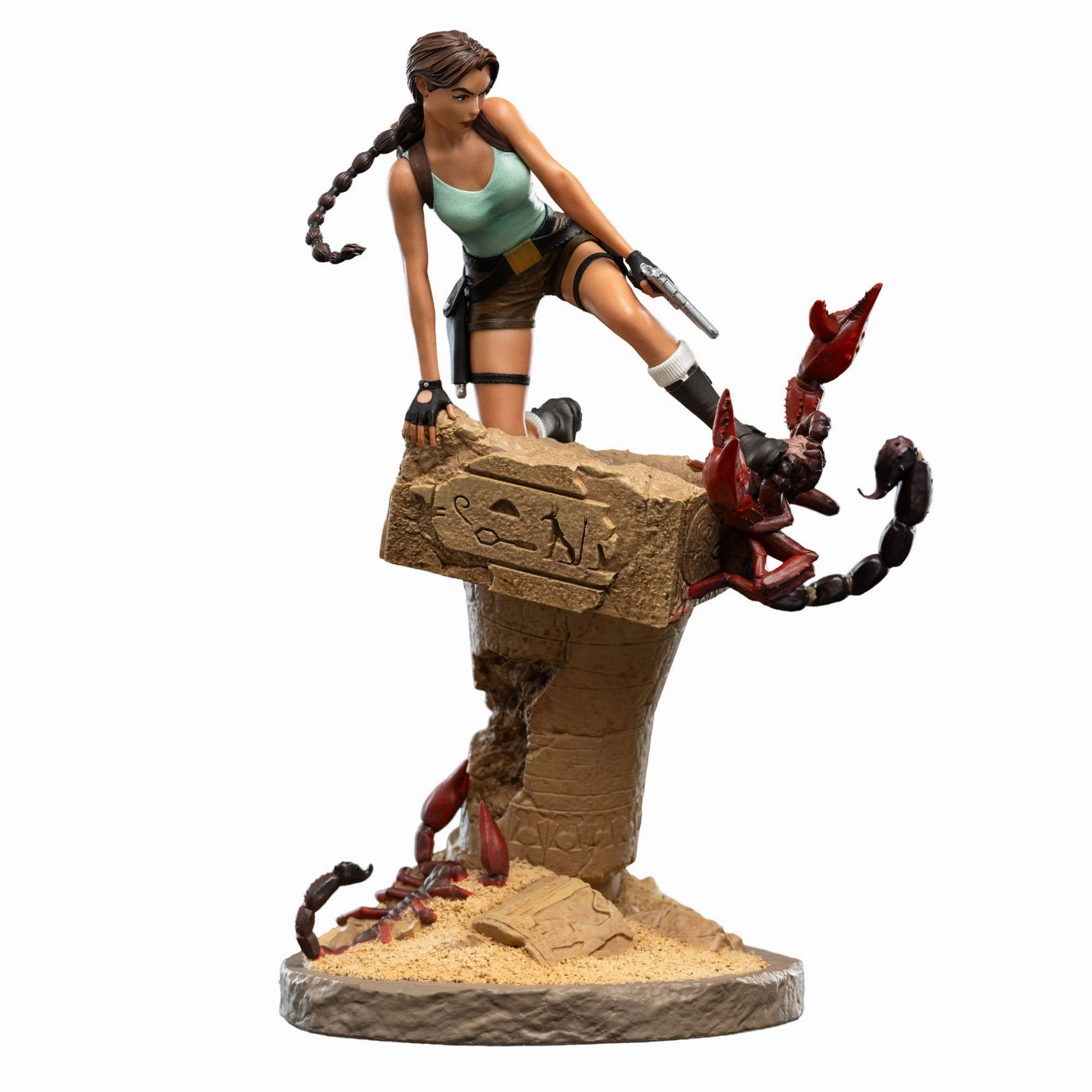 Movie Decor Independent Artist Weta Tomb Raider Lara Croft The Ruins of Revelation Mini Statue