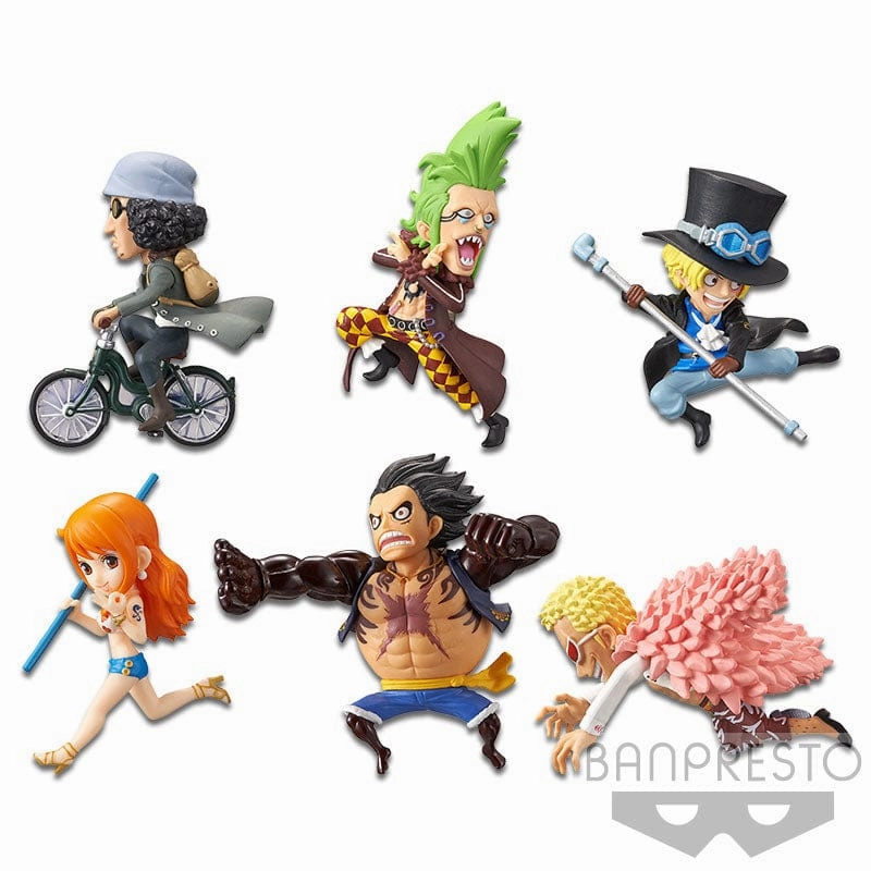 Historical Leader Collectible Unit ONE PIECE WORLD COLLECTABLE FIGURE - HISTORY RELAY 20TH VOL.5 (SET)