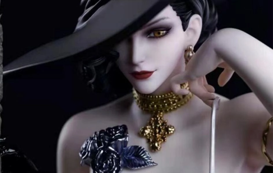 Vampire Lady Dimitrescu (WHITE) 1/4 Scale by Zang Pin x LC Studio Influencer Pick