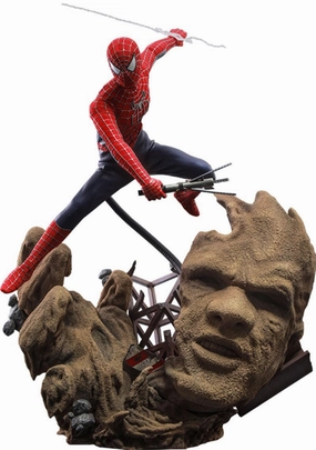 Hero Figure Action Model Hot Toys Friendly Neighborhood Spider-Man (Deluxe Version) - No Way Home - MMS662 - 1/6 Scale Collectible Figure