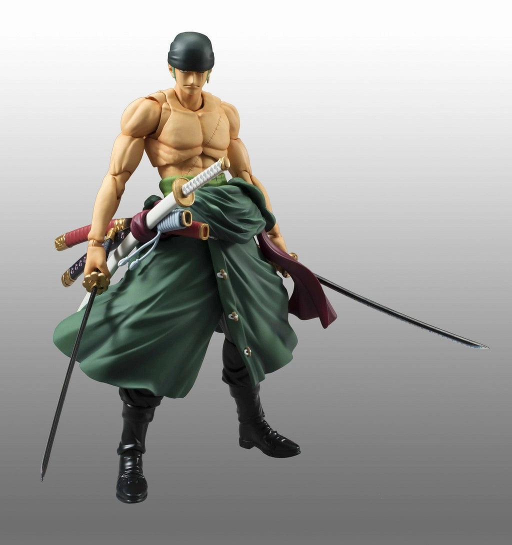 VARIABLE ACTION HEROES ONE PIECE Roronoa Zoro (rerun) Chibi Statue Narrative Display
