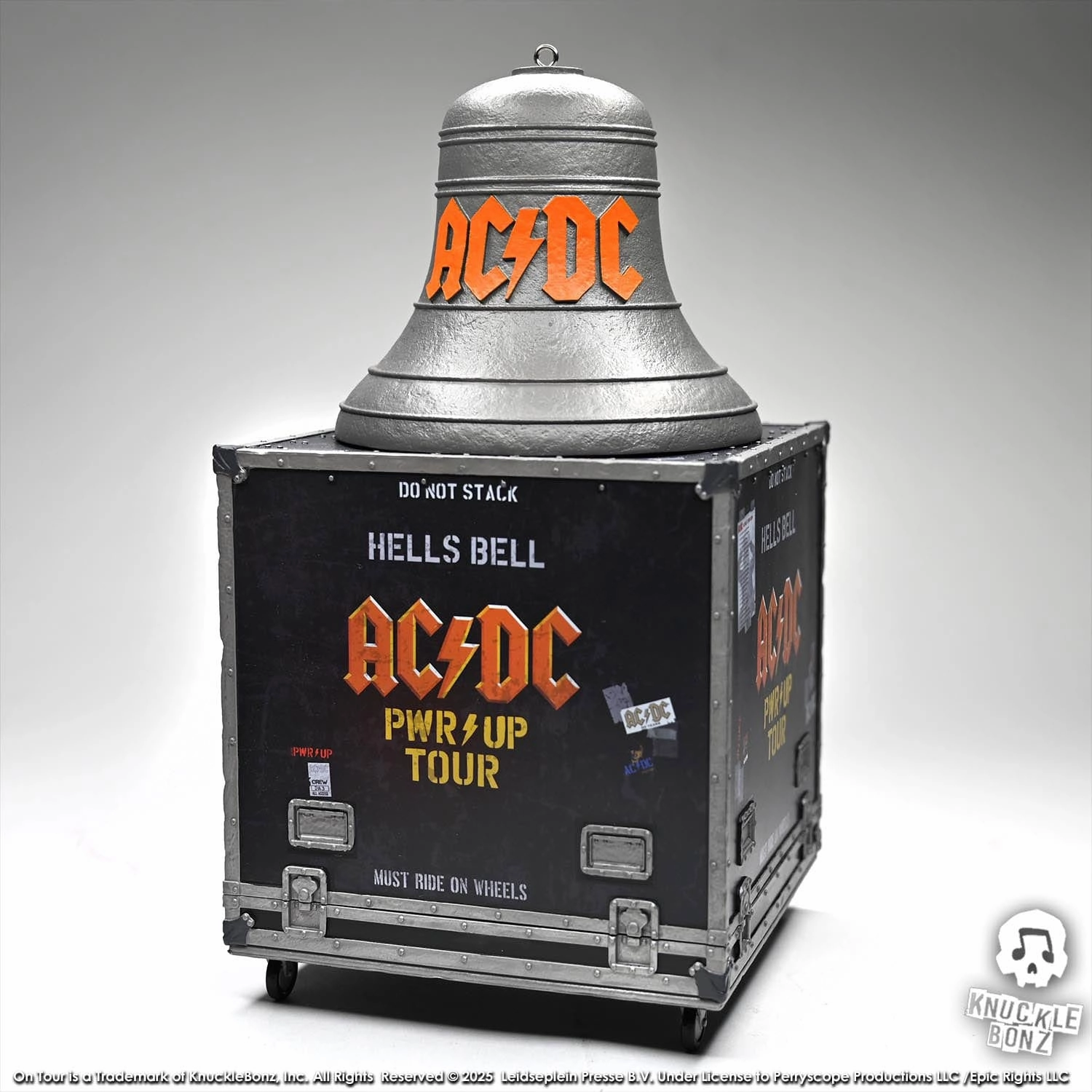 Art Masterpiece Year Round Knucklebonz AC/DC PWR UP Tour Rock Ikonz On Tour Hell's Bell Statue