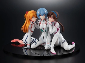 Everyday Use Apartment Living Asuka / Rei / Mari Newtype Cover ver 1/8th Scale Figure