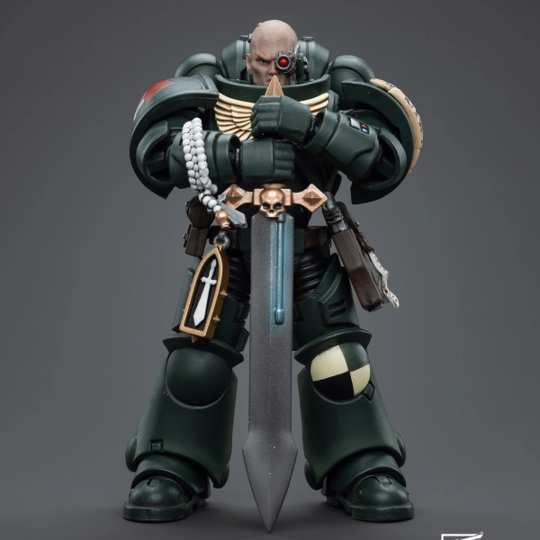 WARHAMMER Dark Angels Intercessors Brother Nadael Resin Statue Cat Figurine