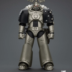 Sports Player WARHAMMER Iron Warriors MKVI Tactical Sergeant with Power Sword and Plasma Pistol