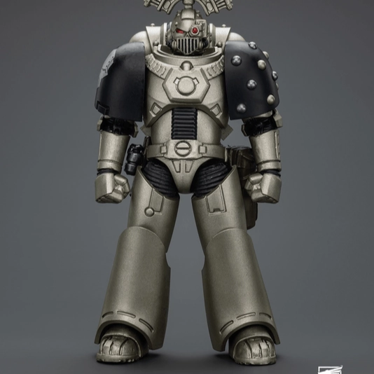 Sports Player WARHAMMER Iron Warriors MKVI Tactical Sergeant with Power Sword and Plasma Pistol