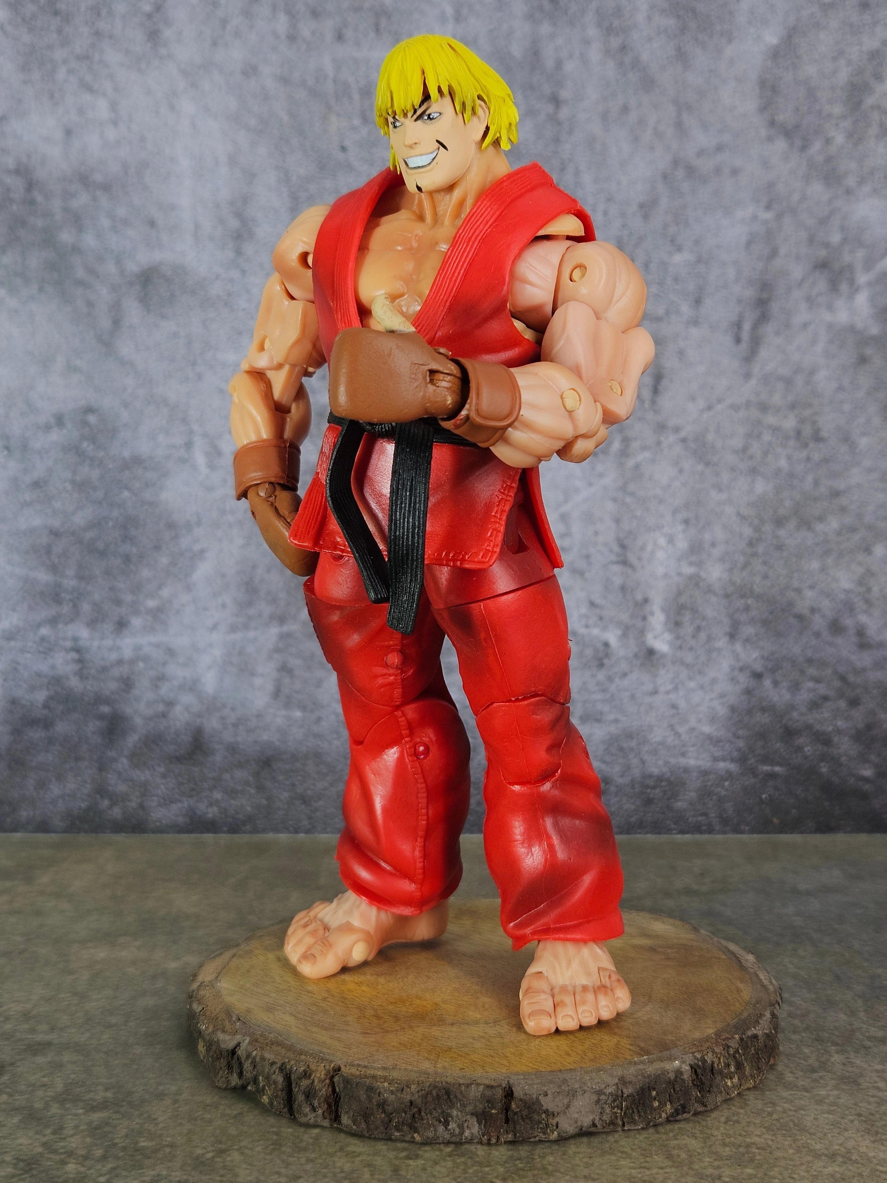 Victorian Style Recycled plastic Capcom Street Fighter IV Red Ken Action Figure Box Set| 6.6 Cms|