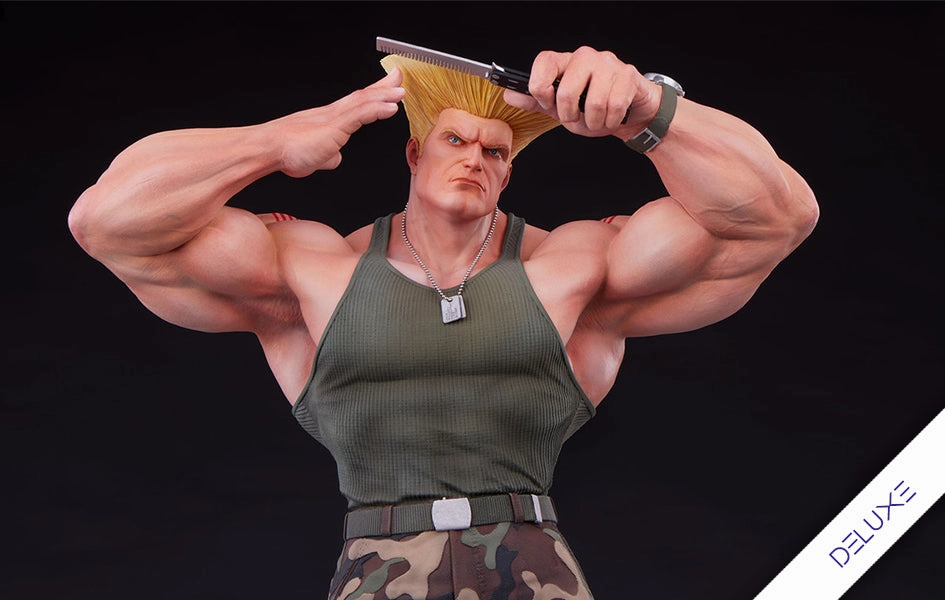 Action Art Street Fighter 6 - Guile 1/4 Scale Statue Deluxe Version
