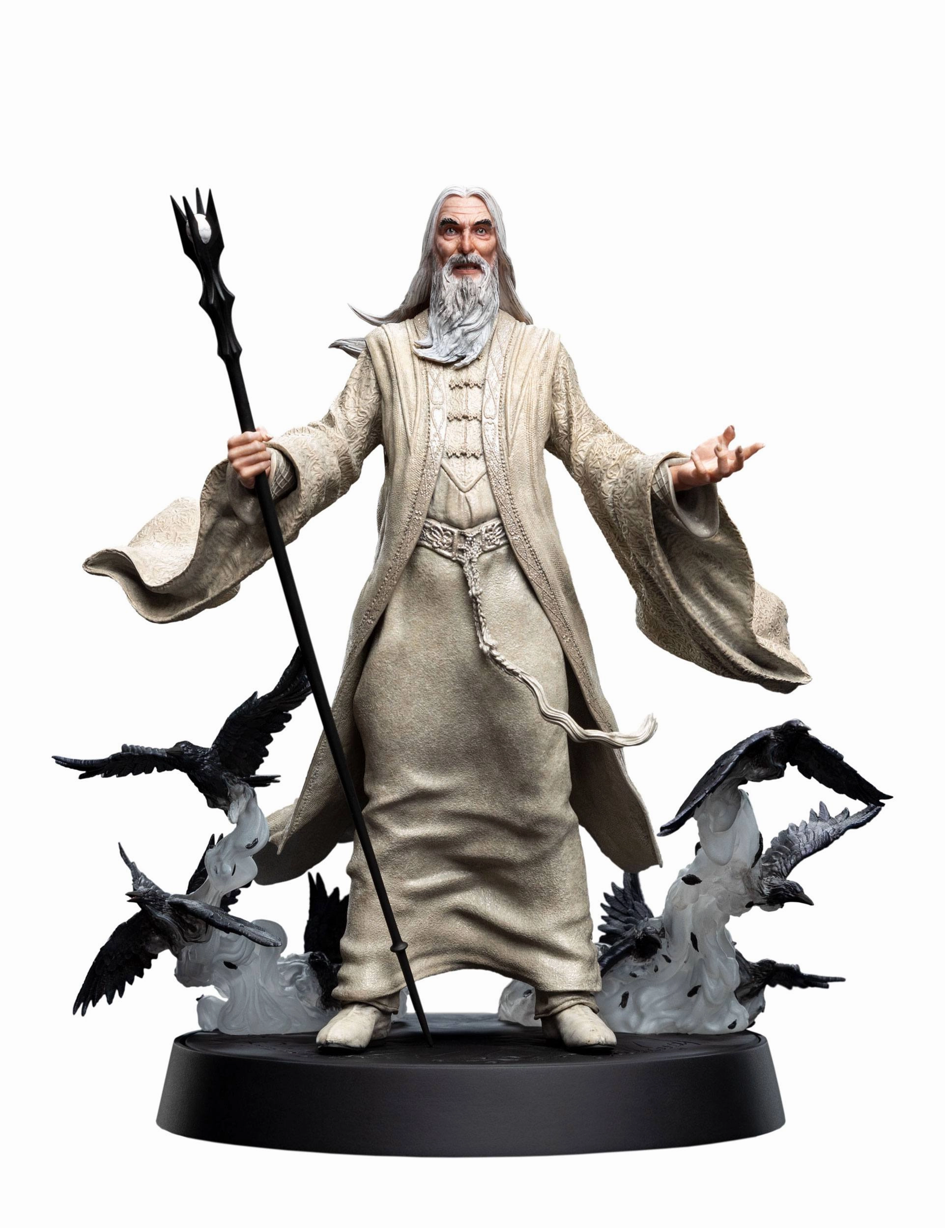 Weta Lord of the Rings Figures of Fandom Saruman the White PVC Statue Manga Character