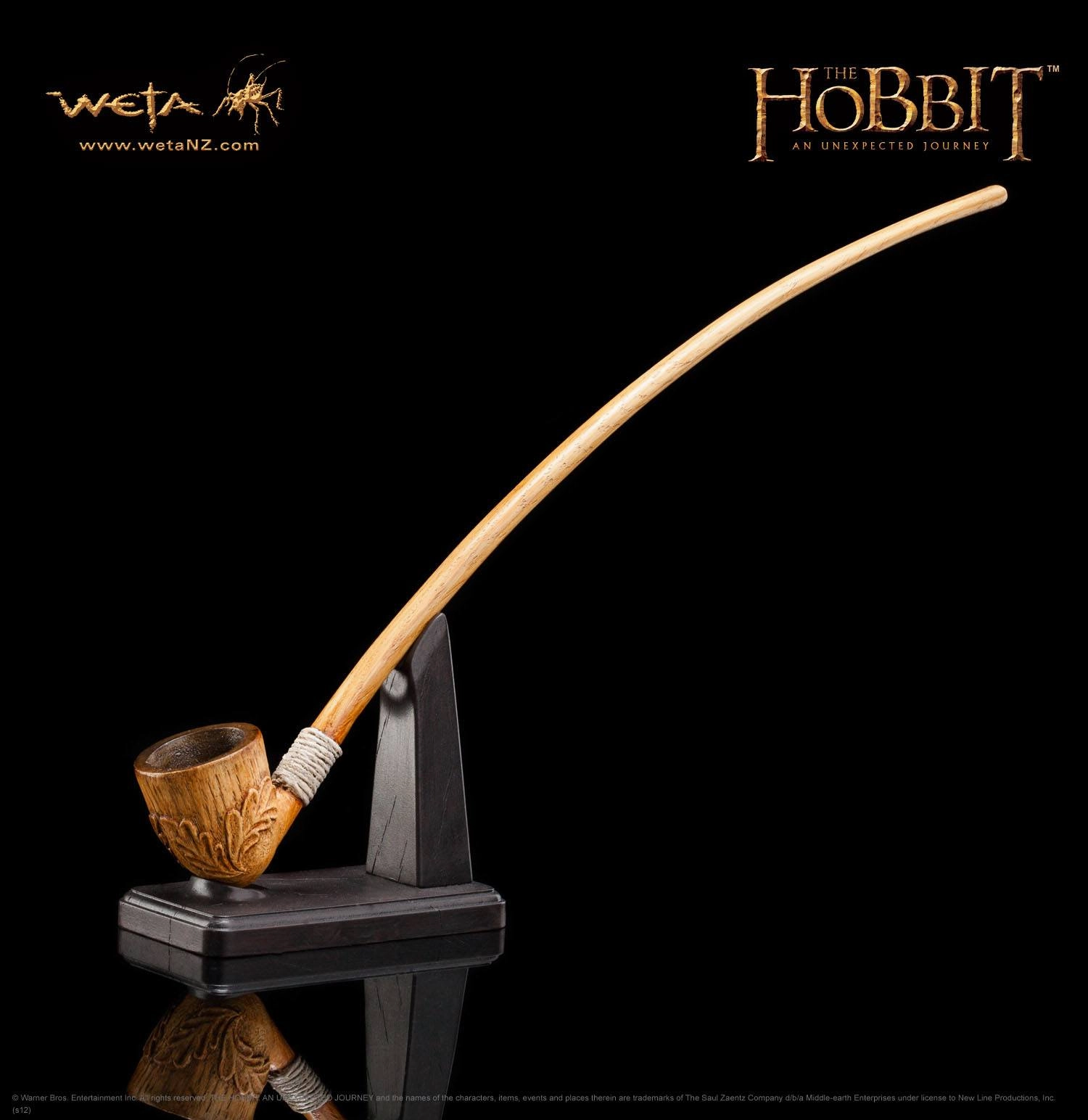 Anime Merchandise PVC Goods Weta The Hobbit An Unexpected Journey The Pipe of Bilbo Baggins 1/1 Prop Replica
