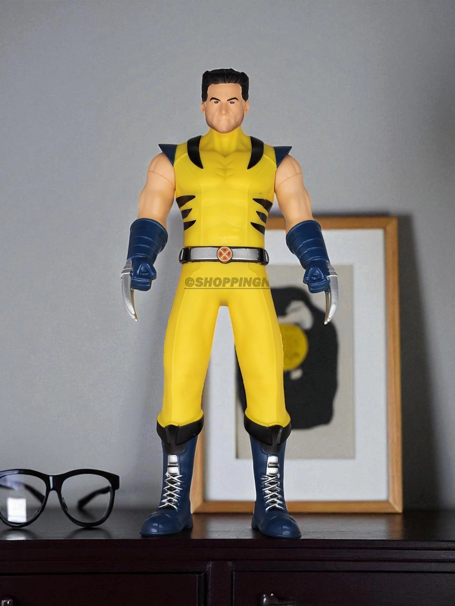 Wolverine Action Figure (23 cm) |PVC| ?C X-Men Collectible with Movable Joints by ShoppingNest Car Model Game Room