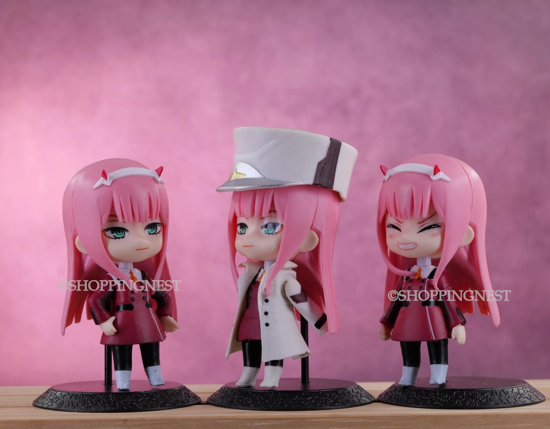 Zero Two 02 Cartoon Set of 3 Toy Action Figure Toy for Kids | 10 CMS | Gift Guide